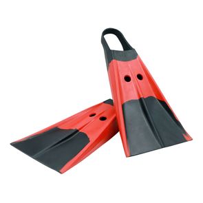 CLASSIC V-DUCK BODYBOARDING FINS RED/BLACK