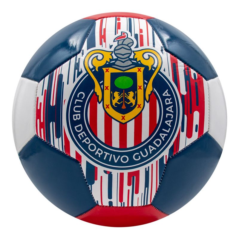 Club-Guadalajara-Soccer-Ball-for-Recreational-Use-No.-5-S100-White