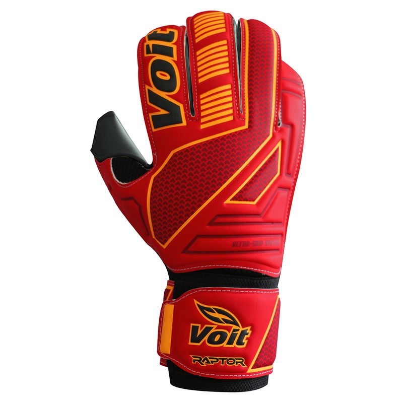 Goalkeeper-Gloves-RAPTOR-Red-Size-10