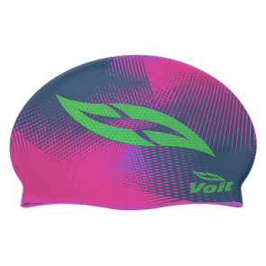 Voit Swim Cap Silicone for Training: Sunset Rose