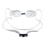 Twister-G556-Swimming-Goggle-with-Interchangeable-Bridge-for-Adult-White